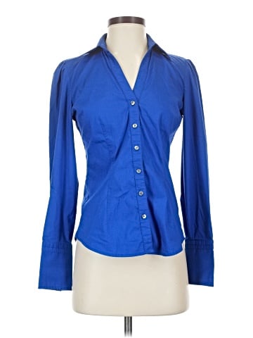 Express Design Studio Long Sleeve Blouse (view 1)