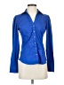 Express Design Studio Blue Long Sleeve Blouse Size XS - photo 1