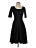 Lularoe Solid Black Casual Dress Size XS - photo 1