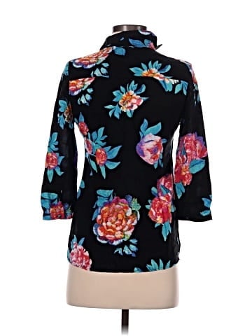 Maeve 3/4 Sleeve Button-Down Shirt (view 2)