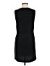 Theory 100% Silk Solid Black Casual Dress Size 8 - photo 2