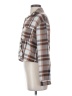 Self Esteem Plaid Brown Long Sleeve Blouse Size S - photo 5