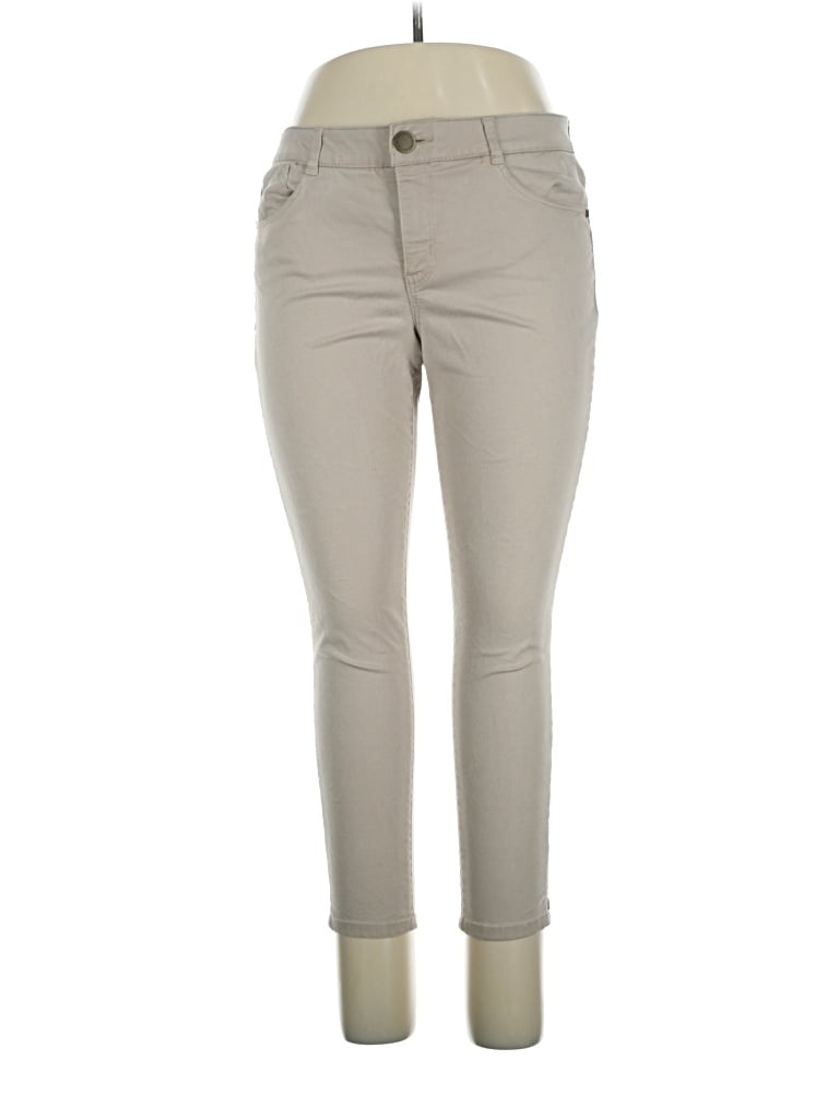 Pre-owned Wit & Wisdom Jeggings In Tan