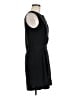 Theory 100% Silk Solid Black Casual Dress Size 8 - photo 4