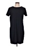 Katherine Barclay Solid Black Casual Dress Size 10 - photo 1