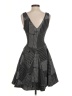 Opening Ceremony Graphic Gray Cocktail Dress Size 4 - photo 2