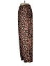 Wiholl Animal Print Brown Casual Pants Size M - photo 5