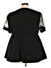 BLOOMCHIC Black Short Sleeve Blouse Size 22 - 24 - photo 2