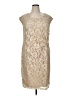 DressBarn Tan Cocktail Dress Size 16 - photo 1