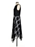 Vince Camuto 100% Polyester Argyle Black Cocktail Dress Size 4 - photo 5