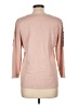 Karl Lagerfeld Paris Solid Pink Pullover Sweater Size L - photo 2