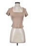 Unbranded Tan Short Sleeve Turtleneck Size XS - photo 1