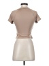 Unbranded Tan Short Sleeve Turtleneck Size XS - photo 2