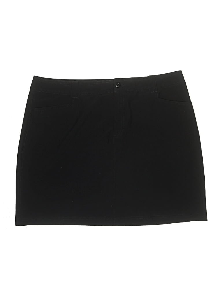 Pre-owned Eddie Bauer Casual Skirt In Black