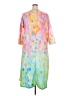 Unbranded 100% Polyester Tie-dye White Pink Casual Dress Size 3X - photo 2