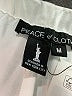 Peace of Cloth Metallic Silver Casual Pants Size M - photo 4