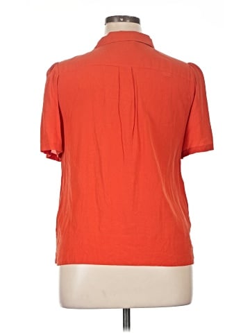 Everlane Short Sleeve Silk Top (view 2)