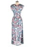 Zara Basic Floral Blue Romper Size M - photo 2