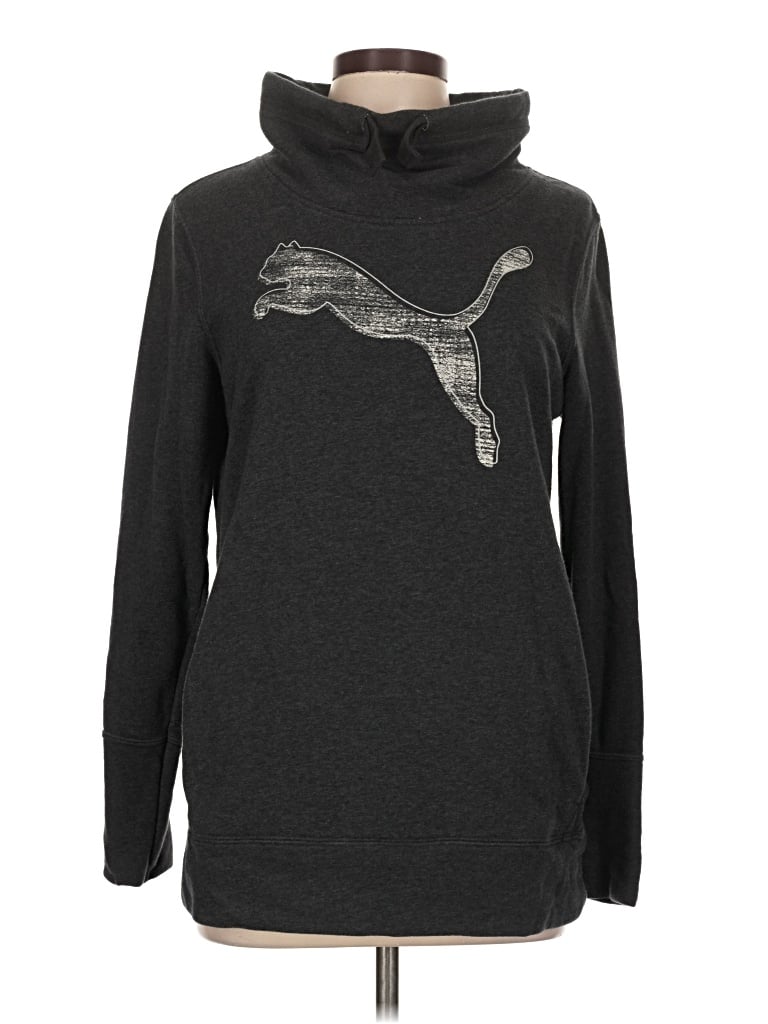 Pre-owned Puma Sweatshirt In Black