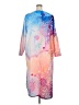 Unbranded 100% Polyester Print Blue Casual Dress Size 4XL - photo 2