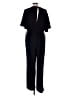 Monki 100% Polyester Black Jumpsuit Size L - photo 2