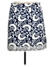 Talbots Paisley Blue Casual Skirt Size 14 - photo 1