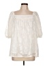 Unbranded 100% Polyester Ivory 3/4 Sleeve Blouse Size L - photo 1