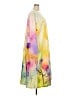 Unbranded 100% Polyester Tie-dye Yellow Casual Dress Size 4XL - photo 4