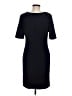Mario Serrani Solid Black Casual Dress Size M - photo 2