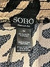 SOHO Apparel Ltd Paisley Black Casual Pants Size 1X - photo 4