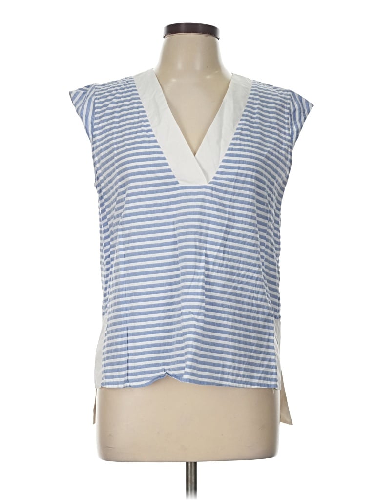 Pre-owned Caliban Sleeveless Blouse In Purple
