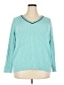 Caribbean Joe Teal Pullover Sweater Size 2X - photo 1