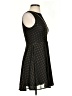 Express Houndstooth Black Casual Dress Size 2 - photo 4