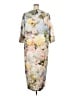 Unbranded 100% Polyester Print Gray Casual Dress Size 4X - photo 2