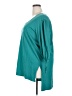 Roaman's 100% Cotton Teal 3/4 Sleeve Top Size 18 (L) - photo 5