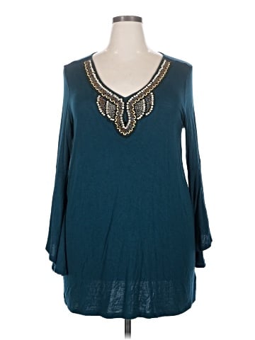 Roaman's Long Sleeve Blouse (view 1)