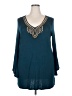 Roaman's Teal Long Sleeve Blouse Size 18 (L) - photo 1