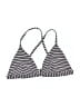 Hollister Stripes Gray Swimsuit Top Size M - photo 1