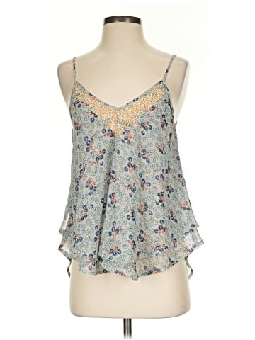 Aqua Sleeveless Blouse (view 1)