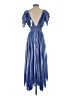 Alice + Olivia 100% Polyester Blue Cocktail Dress Size 0 - photo 2