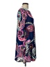 Honeyme Paisley Blue Casual Dress Size S - photo 4