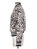 Peyton Jensen 100% Polyester Animal Print Ivory Pink Jacket Size XS - photo 5