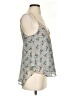 Aqua 100% Polyester Blue Sleeveless Blouse Size S - photo 4