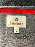 Sundry Color Block Gray Wool Pullover Sweater Size XS (0) - photo 7
