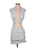Superdown Silver Cocktail Dress Size S - photo 1