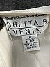 Chetta B 100% Silk Ivory Silk Pants Size 6 - photo 5