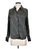 Evereve 100% Polyester Stripes Black Long Sleeve Blouse Size XS - photo 1