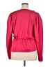 Express 100% Polyester Pink Long Sleeve Blouse Size XL - photo 2