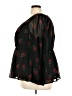 Torrid 100% Polyester Black 3/4 Sleeve Blouse Size 3X Plus (3) - photo 5