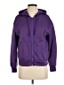 Shein 100% Polyester Purple Zip Up Hoodie Size 4 - photo 1